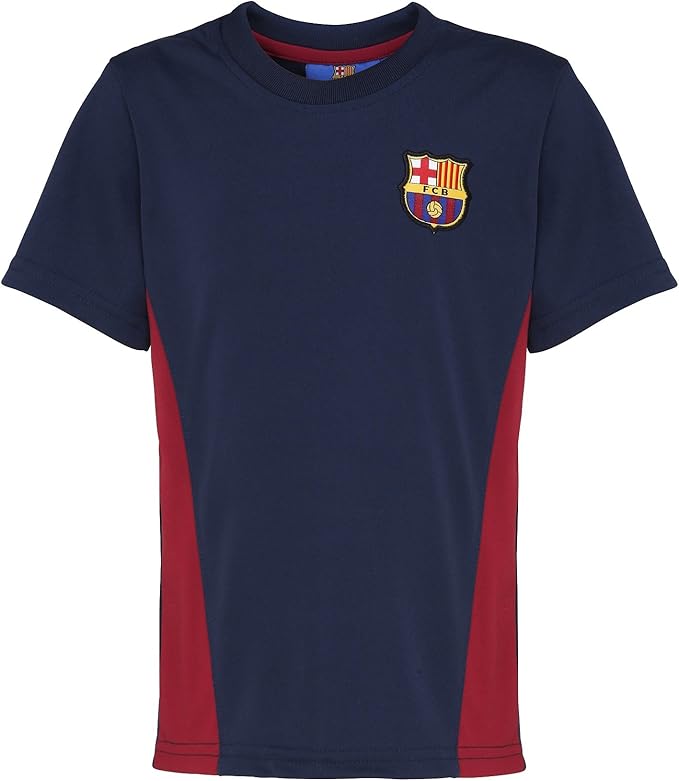 Official Football Merch Kids Barcelona Shirt Ages 2 13 Navy 67