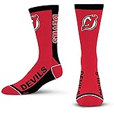 For Bare Feet MVP Crew Sock NHL Large