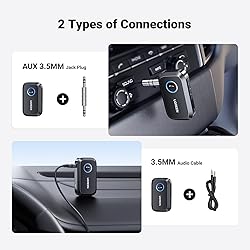 UGREEN 5.4 Aux Bluetooth Adapter, Noise Cancelling