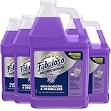 FABULOSO Professional All Purpose Cleaner & Degreaser Gallon Refill, Lavender, 4 Gallons Total (128 oz Bottle | Case of 4), M