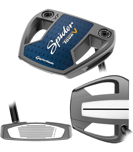 Amazon.com: NEW Lefty TaylorMade Spider Tour V V3 Putter, Slant