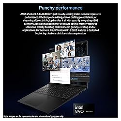 ASUS Vivobook S 16 AI Laptop, Intel Ultra
