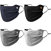 Summer UV Face Mask Breathable Washable Sun Protection Face Shield for Cycling Running Riding Hiking