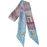 jeunecheval Purse Scarf for Women Bag Scarf Handbag Handle Accessory