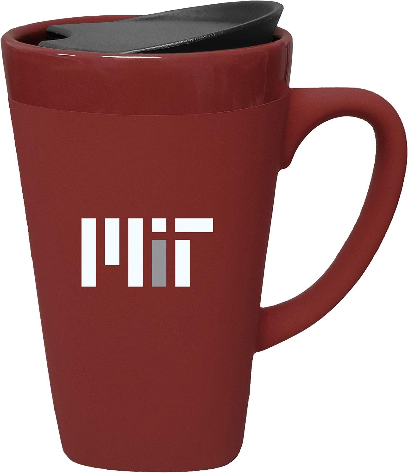 The Fanatic GroupThe Fanatic Group Massachusetts Institute For Technology Ceramic Mug with Swivel Lid, Design-1 - Burgundy