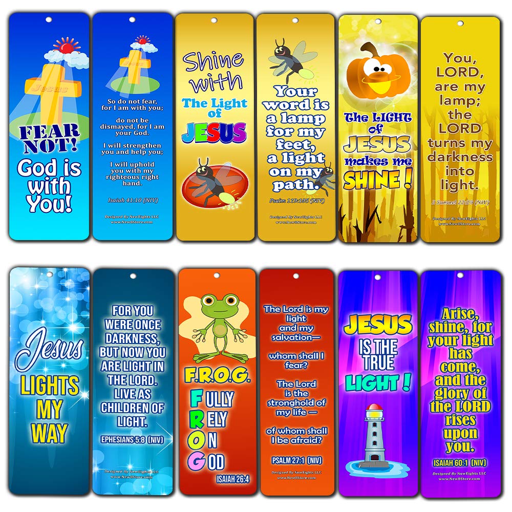 Shine for Jesus Bookmarks (60-Pack)