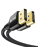 Stouchi DisplayPort Cable 16K 2.1, 10FT/3M DP Cable