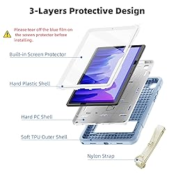 TSQQST Samsung A7 Lite Case with Screen