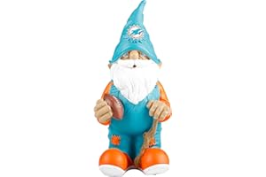 FOCO NFL Unisex Adult Resin 11.5" Team Logo Gnome