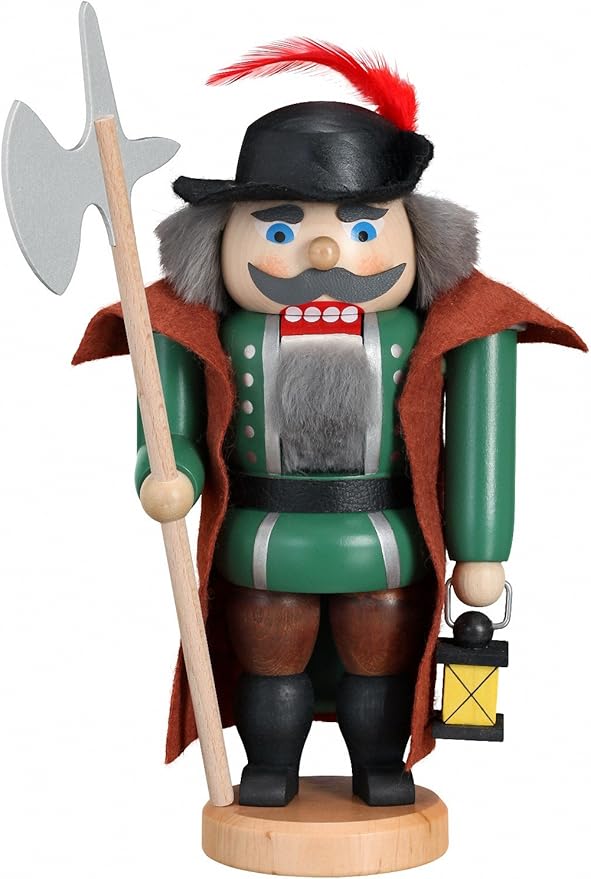 Amazon クルミ割り人形 夜警 高さ 21 Cm エルツ山地ザイフェン民芸品 オリジナル 置物 オブジェ オンライン通販