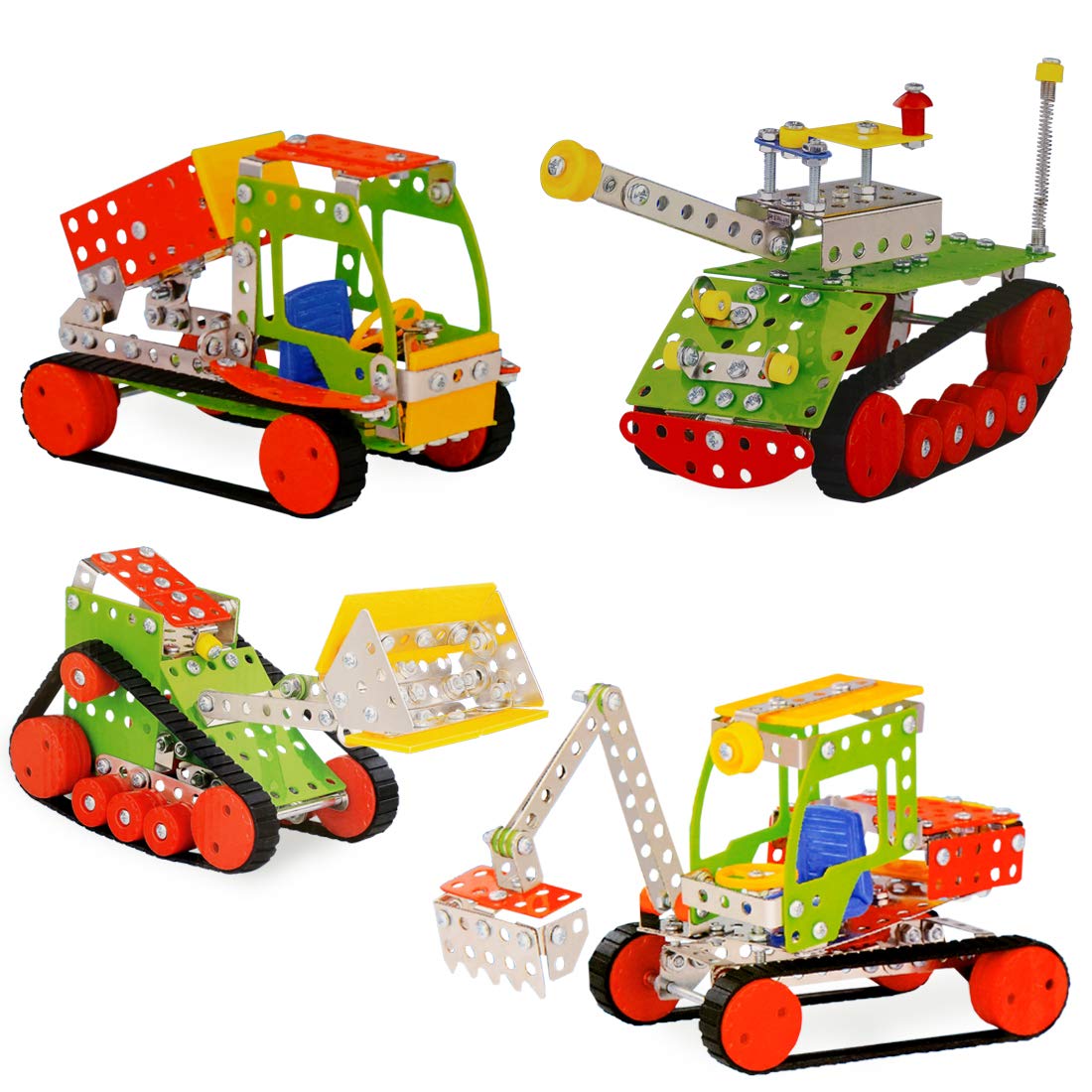 Toys Boys and Girls Metal Blocks 