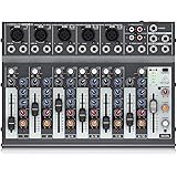 Behringer Xenyx 1002b Premium 10-Input 2-Bus Mixer with Xenyx Preamps, British EQs and Optional Battery Operation