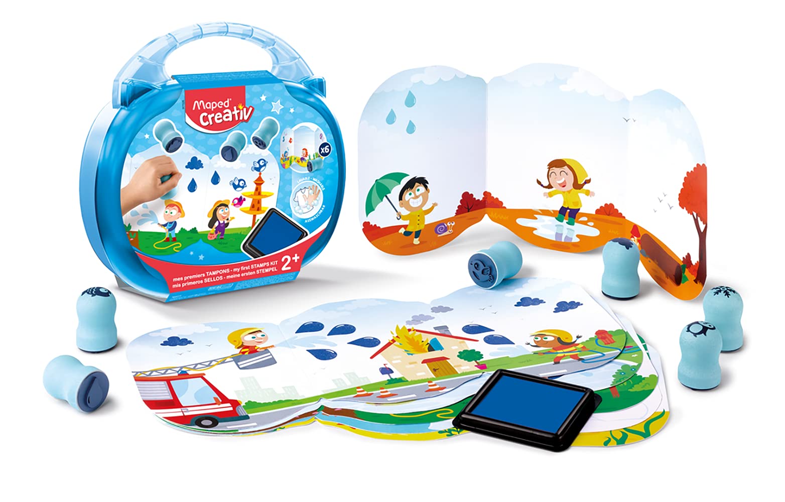 Maped Helix USA Creativ Activity, One Size, Stamps Kit 13