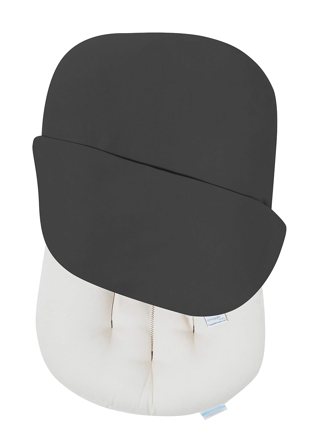 Snuggle Me Organic | Baby Lounger & Infant Floor Seat | Newborn Essentials | Organic Cotton, Fiberfill | Sparrow