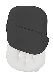 Snuggle Me Organic | Baby Lounger & Infant Floor Seat | Newborn Essentials | Organic Cotton, Fiberfill | Sparrow