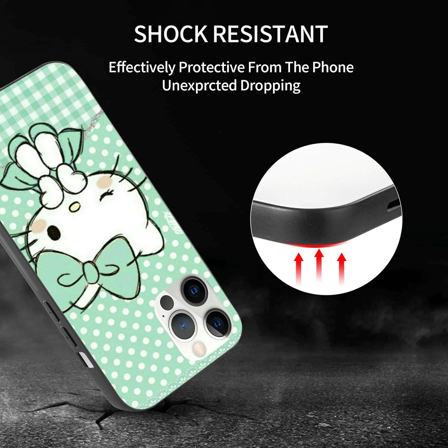 Amazon ハローキティの緑の背景 Iphone 12 ケース Iphone 12 Pro ケース Iphone 12 Mini ケース Iphone 12 Pro Max ケース おしゃれ かわいい 薄型軽量 全面保護 耐衝撃 高級感 人気 Tpu 家電 カメラ オンライン通販