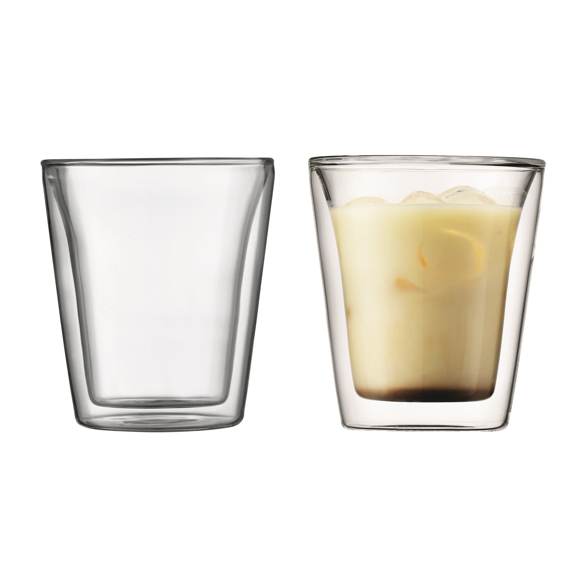 Bodum Canteen Double Walled Glasses, Set of 2 - 6 Oz