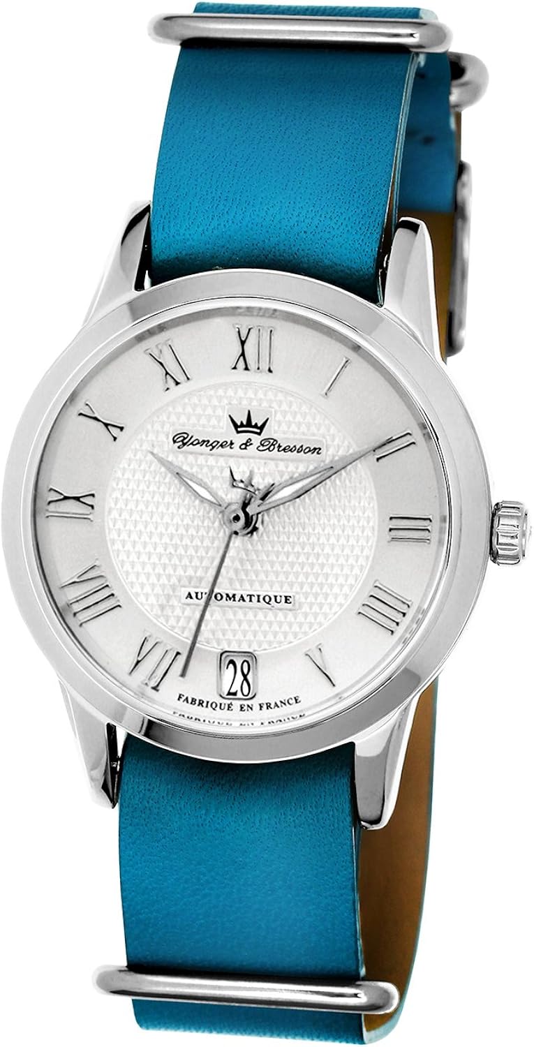 Montre Automatique Yonger & Bresson Pour Homme Avec Date Et Jour - Occasion, Style Classique