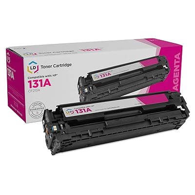 استبدال خرطوشة الحبر المعاد تصنيعها LD لـ HP 131A CF213A Magenta