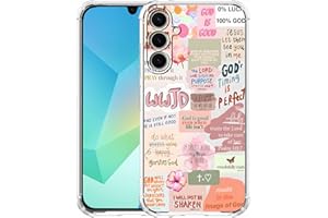 Tobelint Case for Samsung Galaxy A16 with Christian Design,Jesus Bible Verse Collage,Clear Slim Soft TPU Bumper Phone Cover,6.7”(Christian,A16)
