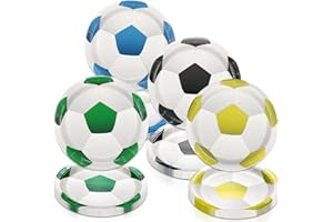40 Pcs Soccer Party Decorations Plates - Including 9" Soccer Plates Disposable Dessert Plates for Kids Soccer Theme Fan Sport