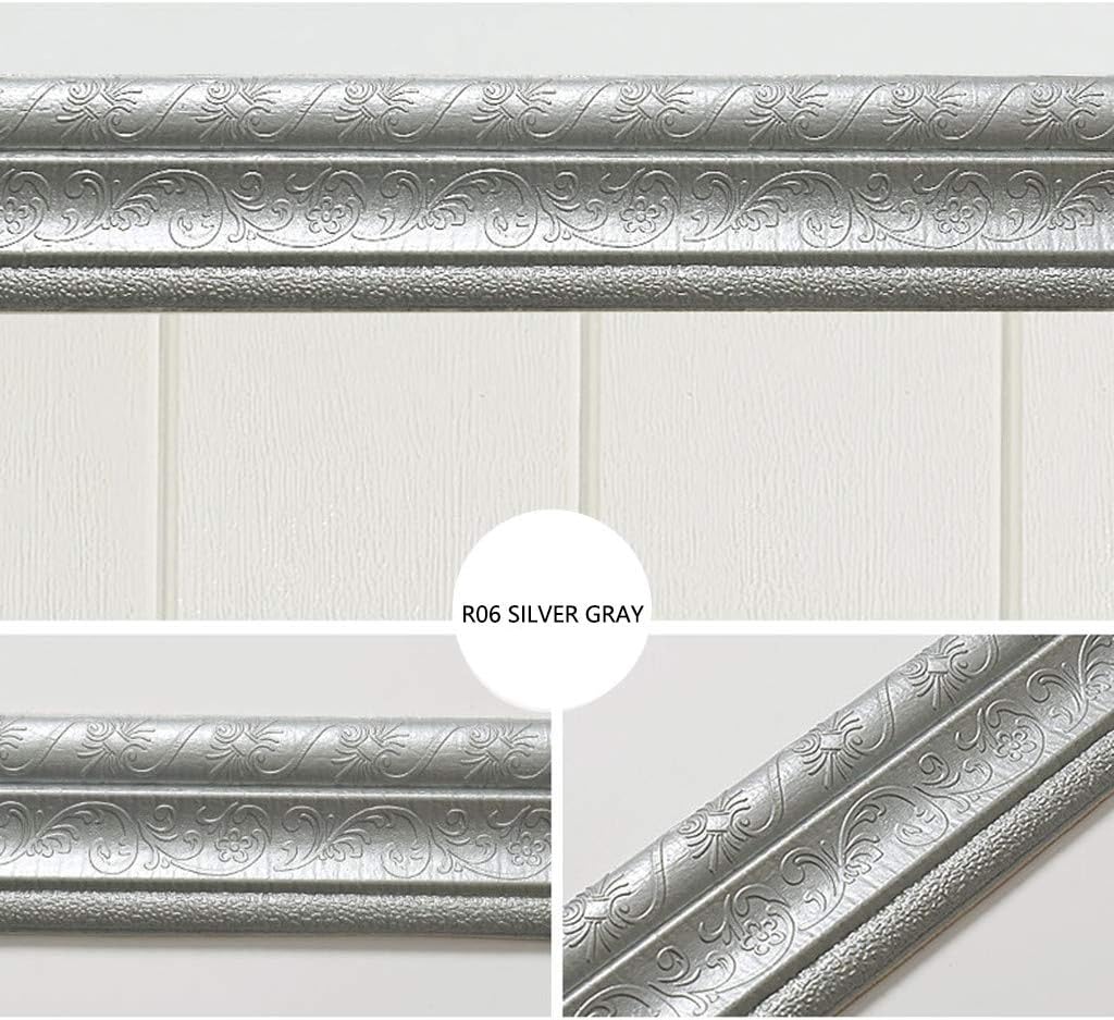 Self-Adhesive Wall Border Foam Mirror Borders Removable Sticker for