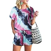 ANRABESS Rompers for Women Summer 2026 Casual Dressy One Piece Tshirt Short Pants Jumpsuit Beach Vacation Outfit Clothes