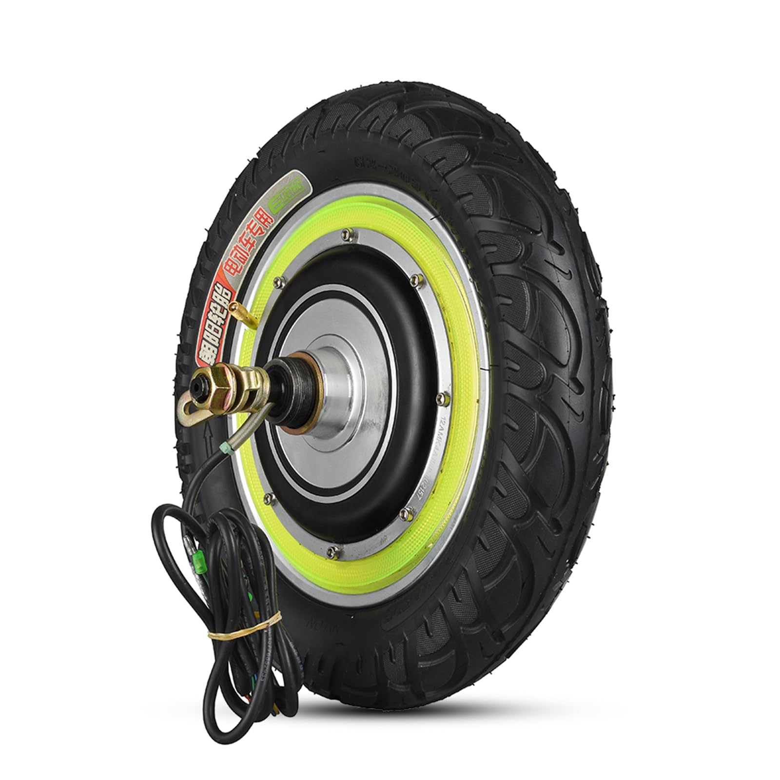 Photo 1 of 12 inch Electric Scooter Hub Motor Wheel 48V 500W Wheel Motor Brushless Gearless Hub Motor E Scooter Conversion Kits 30H Magnet (12inch 48V500W)