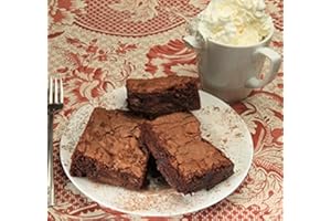 Ruth's Brownies Gourmet Chocolate Chunk Extra Fudgy in Pink Box Shipped Within Hours Of Being Removed From The Oven 4 Dz