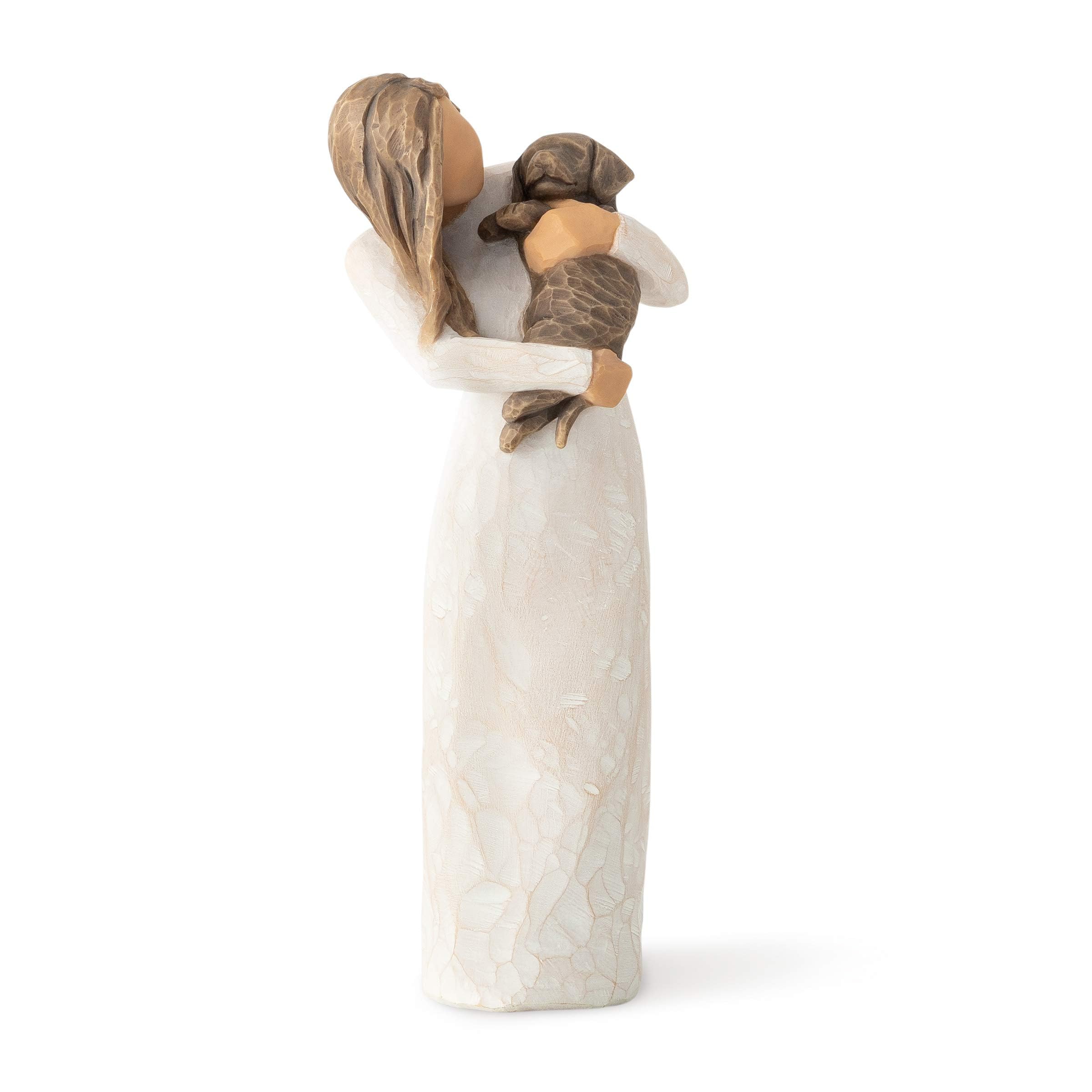 Willow Tree Adorable You Dark Dog Figurine — image 1