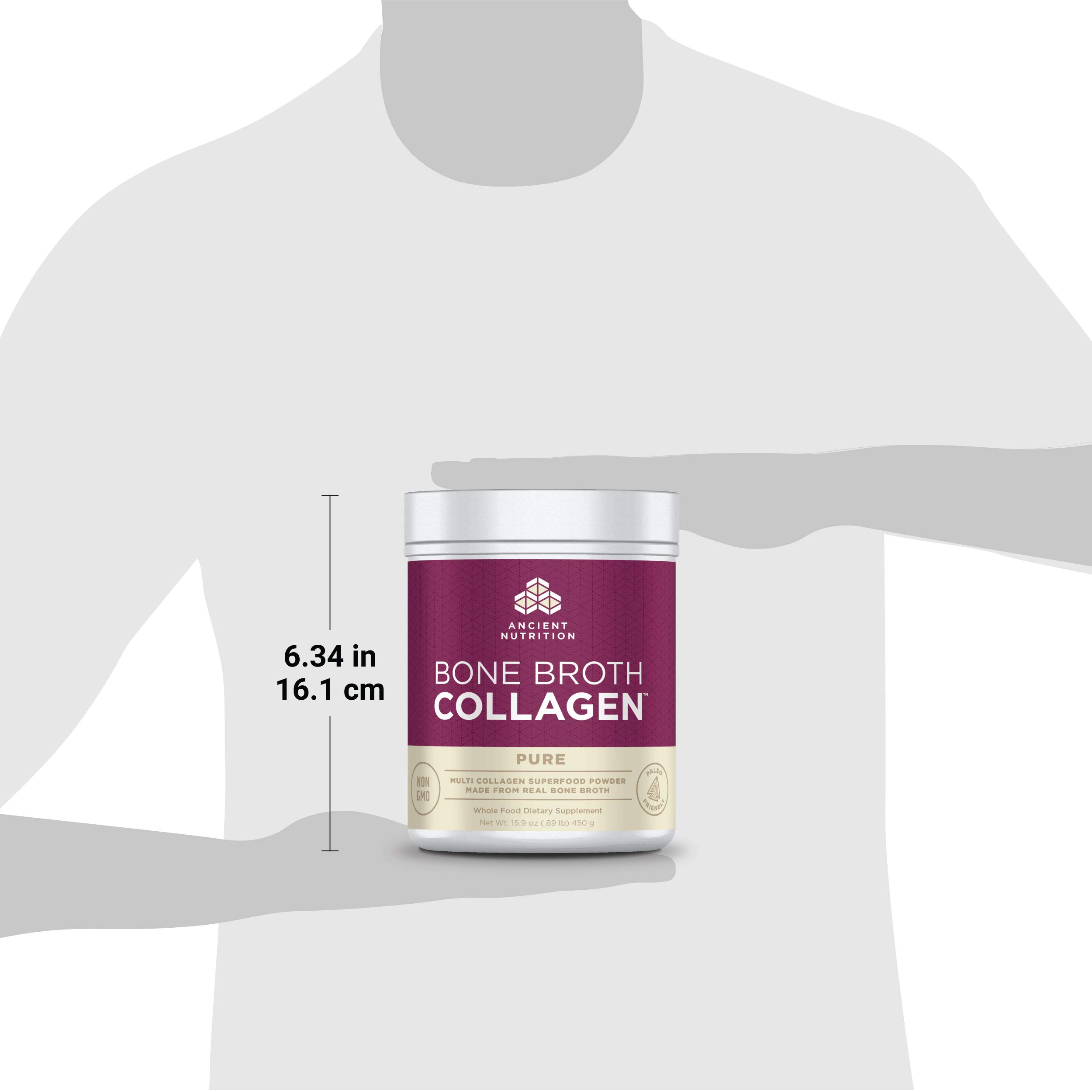 Ancient Nutrition Bone Broth Collagen Powder, 30 Servings of All