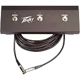 Peavey 6505Plus Footswitch | Hands-free control on stage, quick lead and rhythm changes, durable road-ready build, simple cable hookup