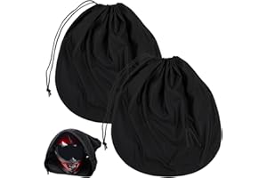 Ptwola 2 Pack Helmet Bags Helmets Protection Storage Bag Lightweight Carrying Bags Motorcycle Helmet Cover Large Hockey Helmets Bag for Sport Racing Bicycle Ski Riding Travel Snowmobile Accessories