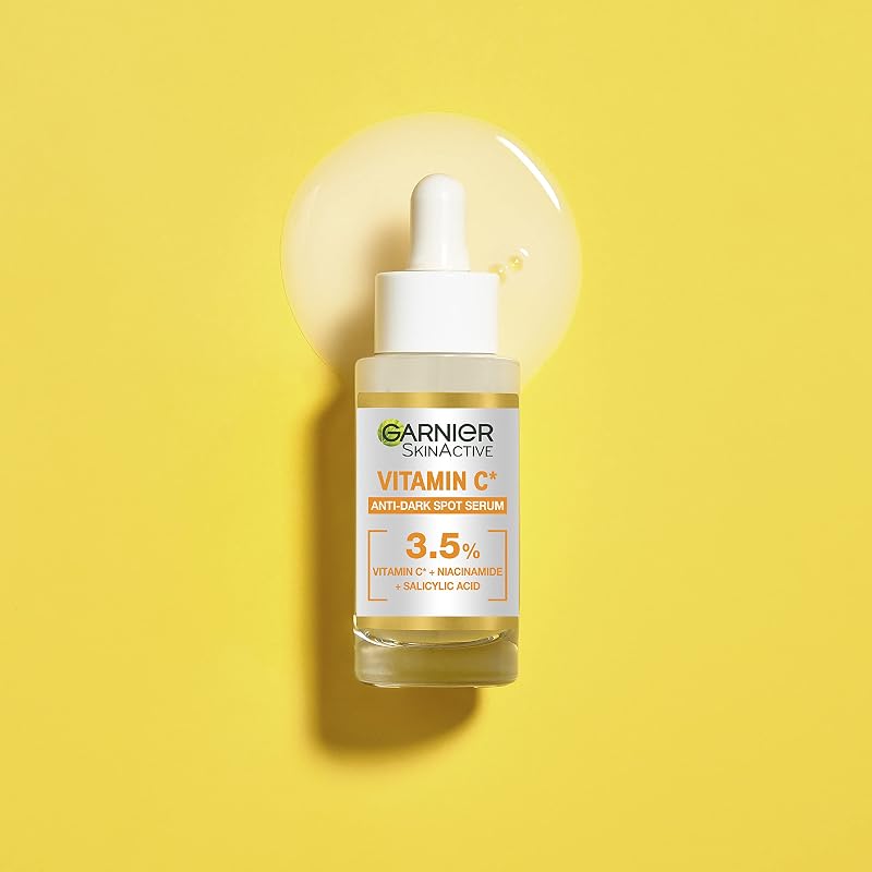 SkinActive Vitamin C Serum gegen Pigmentflecken für Glow, 30 ml