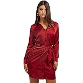 GUESS Women's Essential Long Sleeve Alya Dress