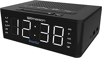 alarm clock radio bluetooth speaker