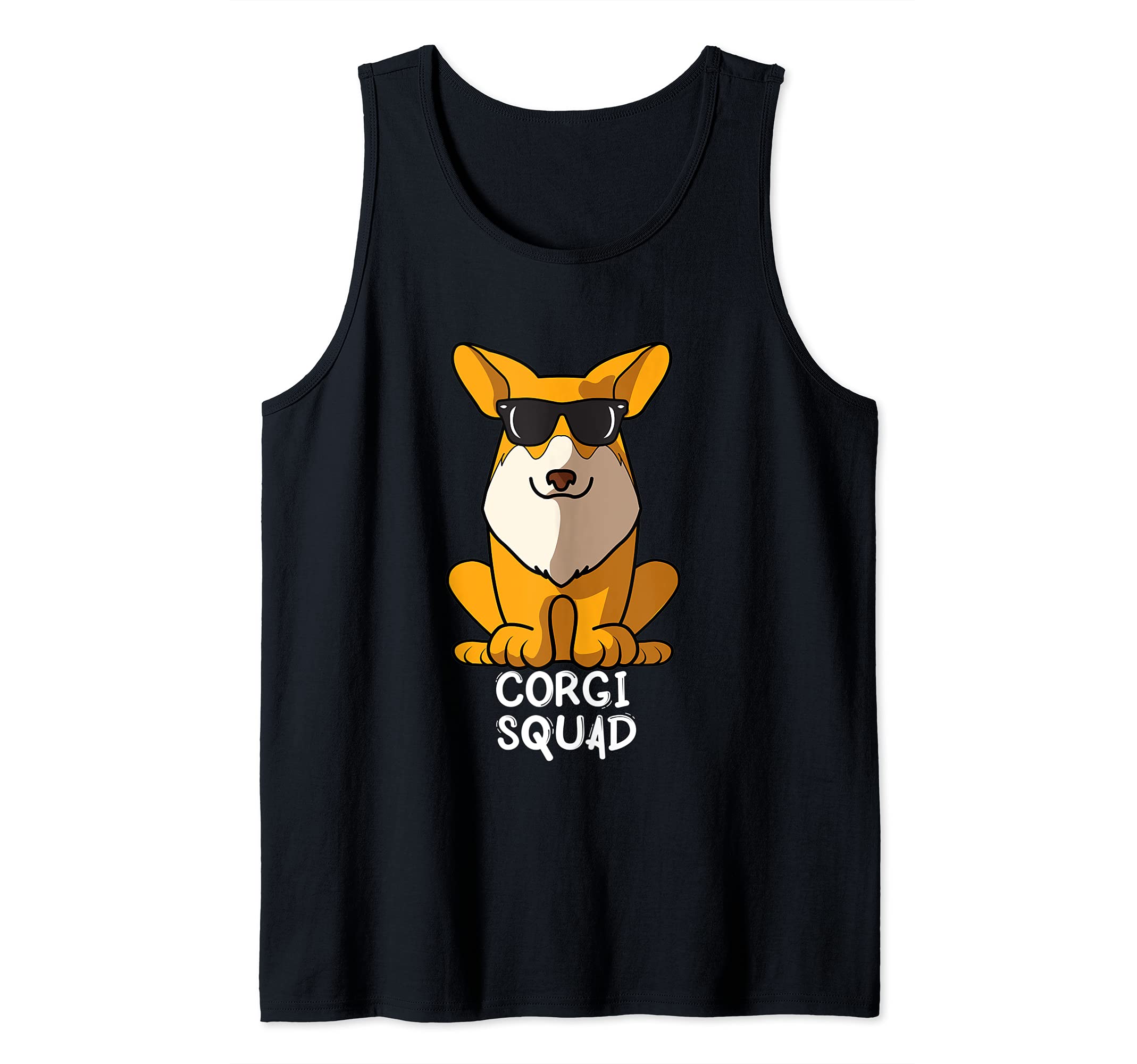 Cool Welsh Corgi Squad Dog Mom Dog Dad Tank Top