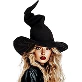 Ibeauti Wizard Hat for Adult Halloween Costume Witch Hat Cosplay Accessory