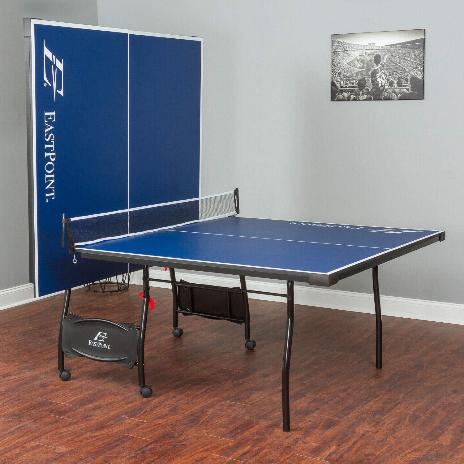 Tables Indoor Play Md Sports 4 Piece Table Tennis Ping Pong Kids Fold Up 9x5 Sporting Goods
