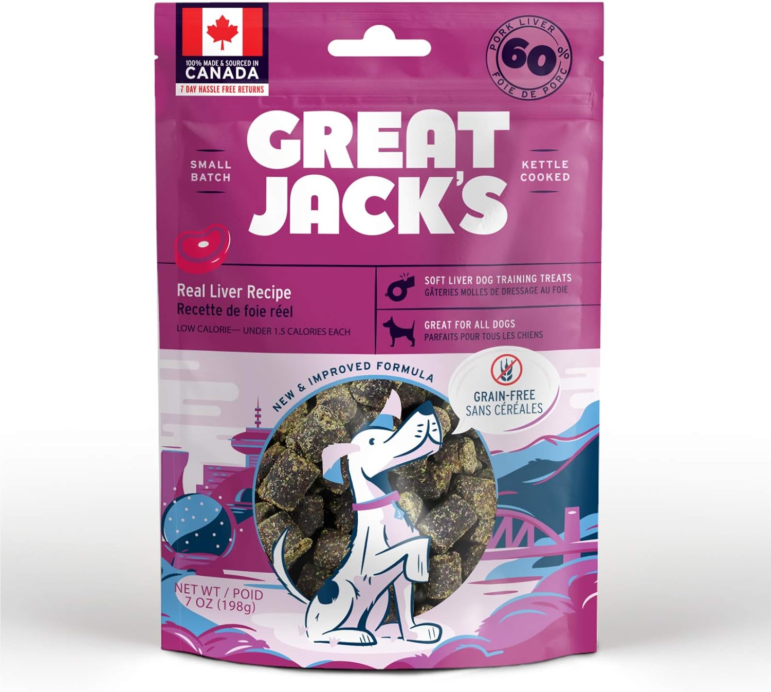 Great Jack’S Liver Training Treat, 7Ounce Pet Supplies