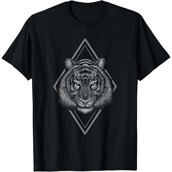 Amazon.com: Yin Yang Dragon Tiger T-Shirt : Clothing, Shoes