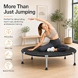 Panana Foldable Mini Trampoline 48 Inch Fitness Rebounder 150kg Capacity view 6