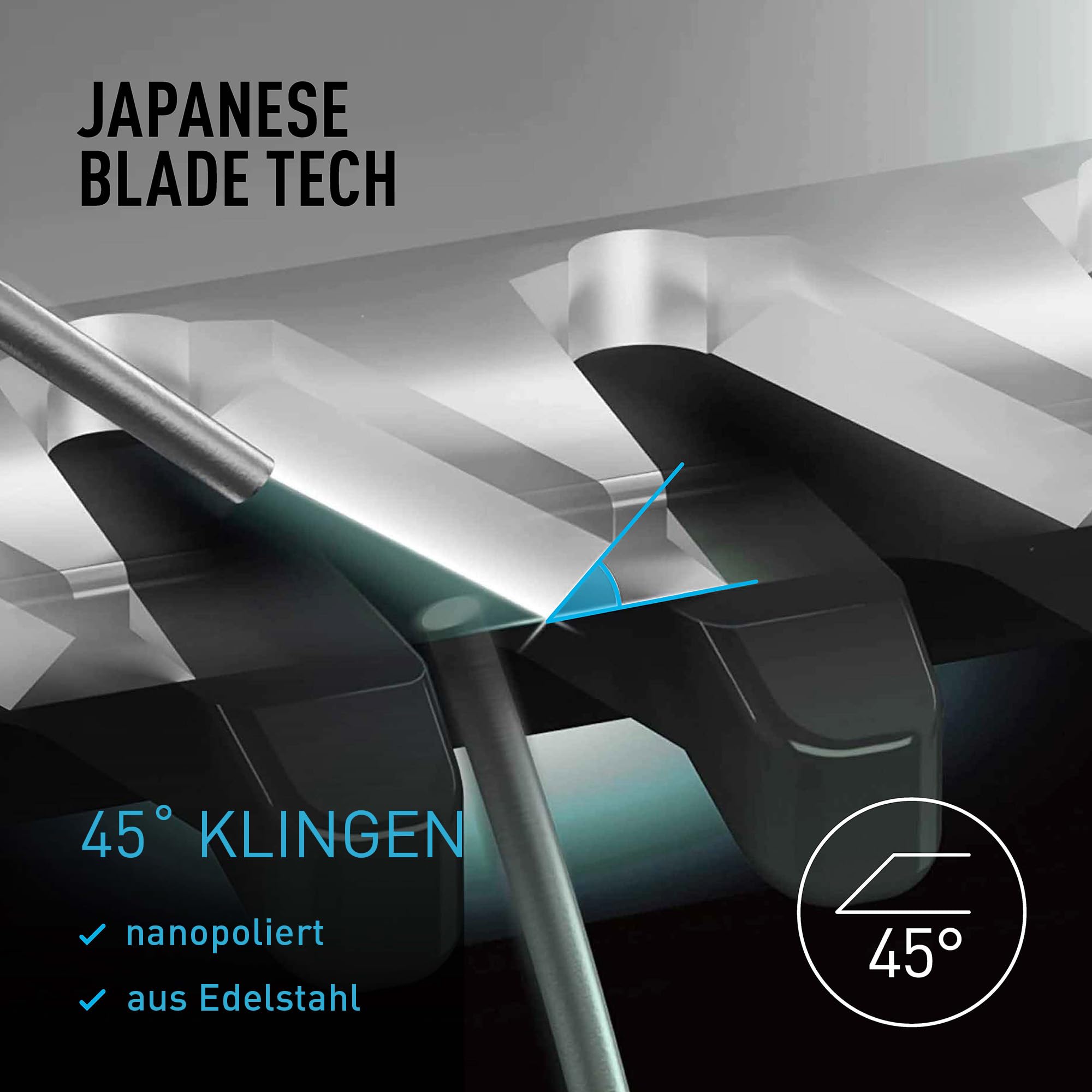 Panasonic MULTISHAPE modulares Körperpflege-System ER-CKL1, Starter-Kit, Bart- und Haartrimmer für Männer mit wiederaufladbarem Li-Ionen-Akku 4