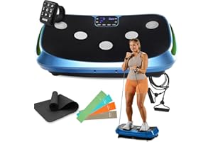 LifePro Rumblex 4D Vibration Plate Exercise Machine Triple Motor Oscillation, Linear, Pulsation + 3D/4D Vibration Platform Wh