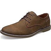 Jousen Men's Casual Dress Shoes Retro Business Classic Dress Shoes for Men