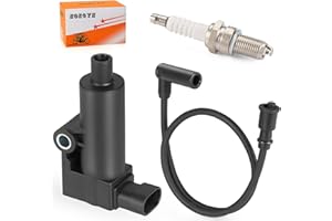 ZOZOYE Ignition Coil & Spark Plug & Wire Cap for Hisun UTV 250 400 450 500 Massimo Gunner 250 MSU 400 500 Coleman UT400 UT500 Axis Bennche Cowboy Spire Bighorn 250 400 450 500