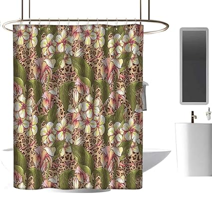 Amazon Com Shower Curtains 3d Digital Printing Hawaiian