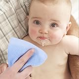 Friusate 6 Pcs Flannel Face Cloths Bamboo 25x25cm Reusable Baby Washcloths view 6