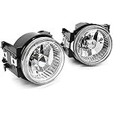 Yunnergo Pair Fog Light Assembly Compatible with Impreza 2011-2014/ Legacy 2008-2009/ WRX STI 2013-2014 Front Right & Left Fog Lamp Driver and Passenger Side 84501AG120 84501AG130