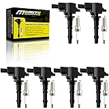 MOAUTO Set of 6 Ignition Coils Pack UF535